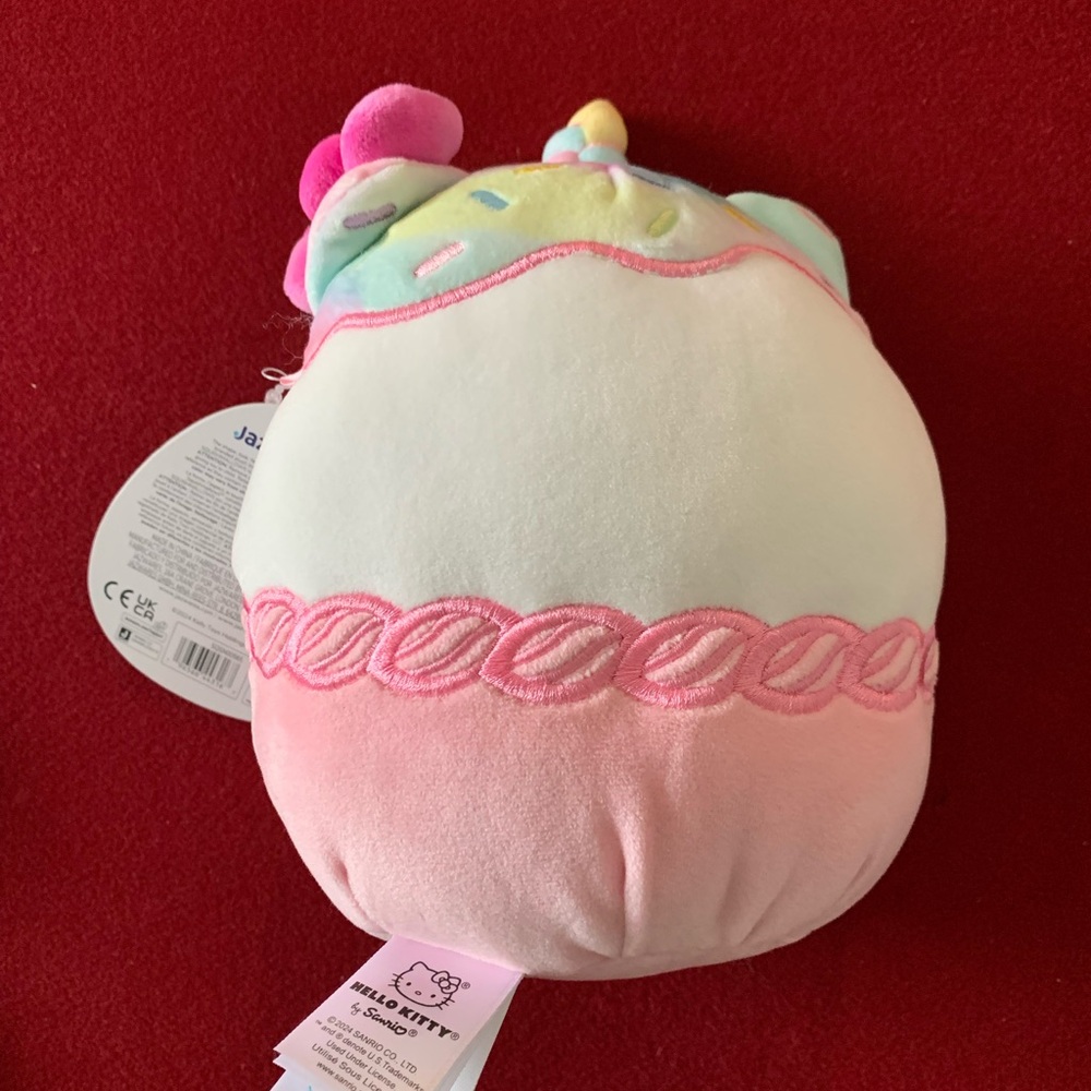 Hello Kitty Squishmallow Unicorn Plush Toy NEW - Picture 3 of 3